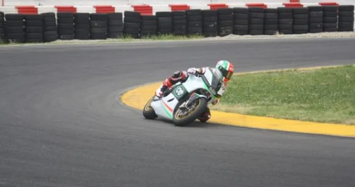 Roberto Locatelli a Castelletto di Branduzzo sulla nuova eCRP 1.2