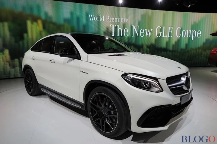 Mercedes GLE Coupé a Detroit