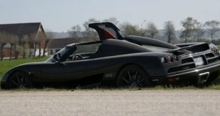 L'unica Koenigsegg CCXR coinvolta in un incidente