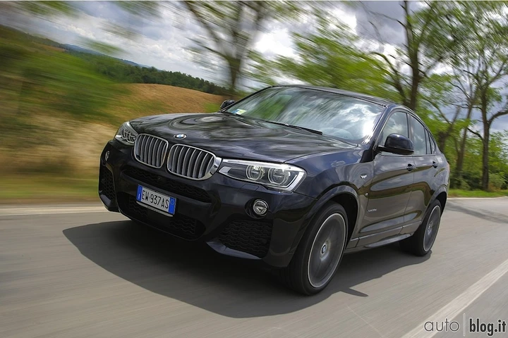 BMW X4: prova su strada primo contatto
