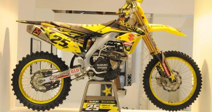 MXGP: il team Rockstar Energy Suzuki svela la RM-Z450 2014