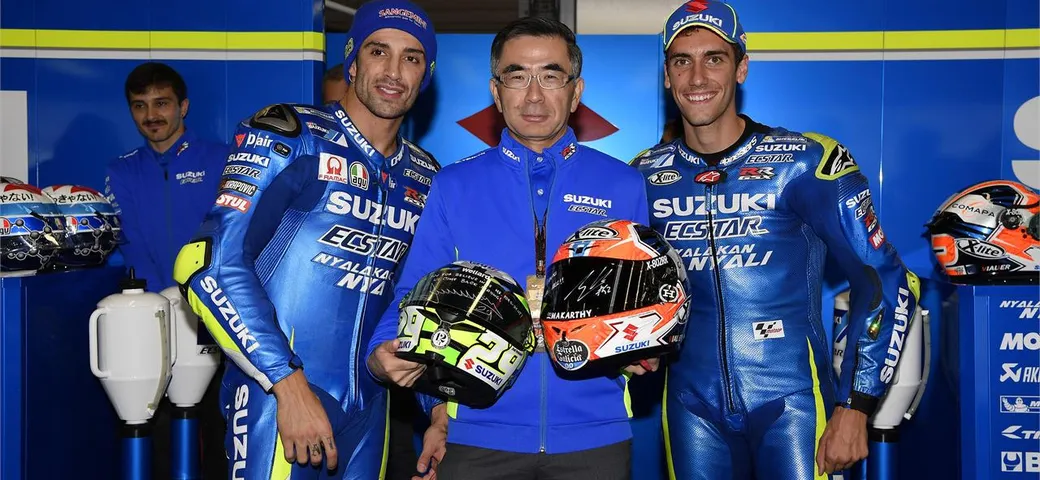 MotoGP: Iannone e Rins intervistati ad Eicma