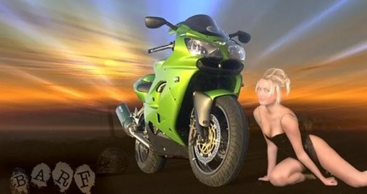 Sexy Bikers: wallpapers arts