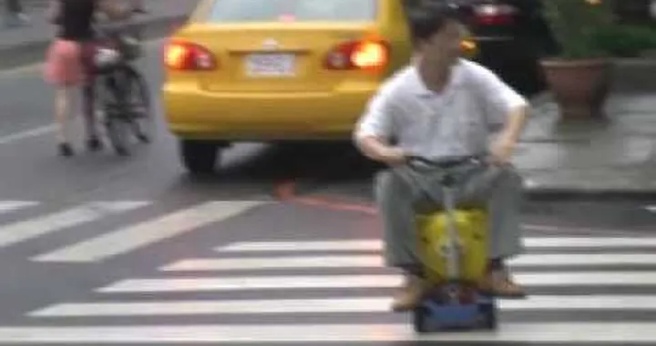 Minimal electric motorcycle.