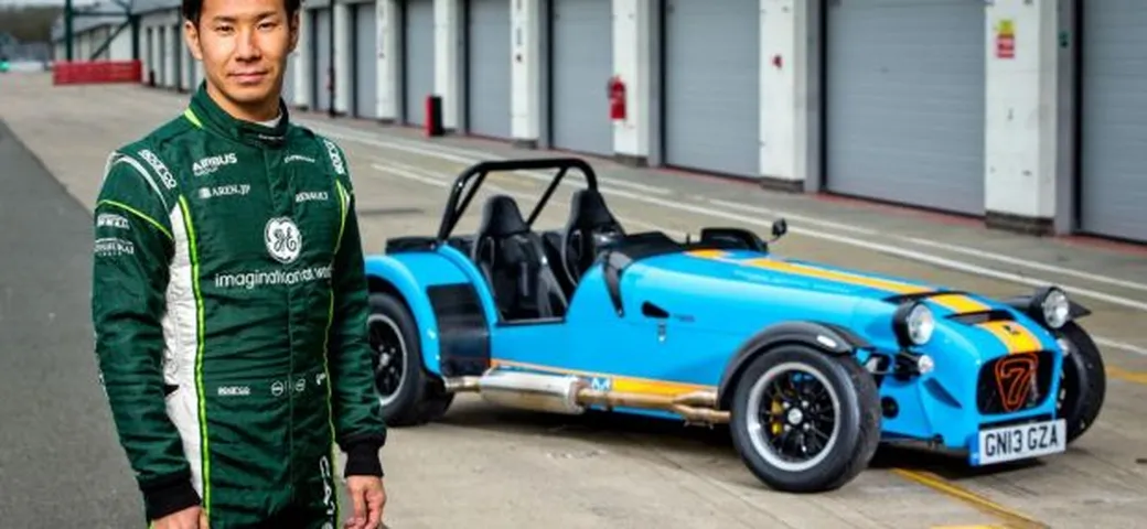 Caterham 620R: Kobayashi la guida a Silverstone