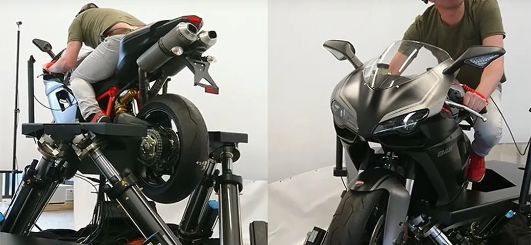 Cruden: un simulatore basato su una Ducati 848 [Video]