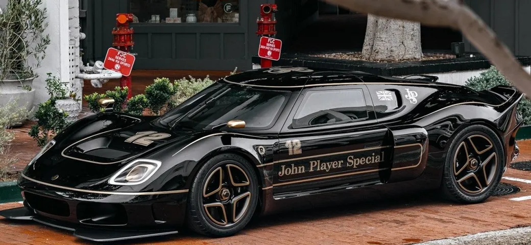 Radford Type 62-2 JPS: la versione estrema della coupé su base Lotus