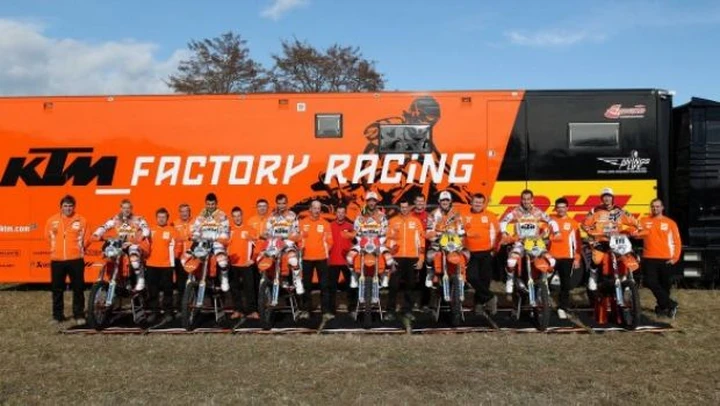 KTM al via del Campionato Mondiale Enduro 2012