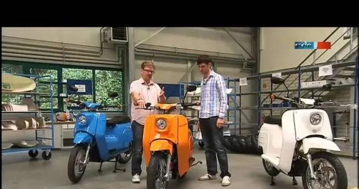 E-Schwalbe, scooter elettrico retrò con 180 km di autonomia