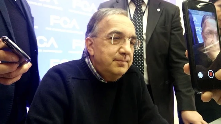 Sergio Marchionne al Salone di Ginevra 2017