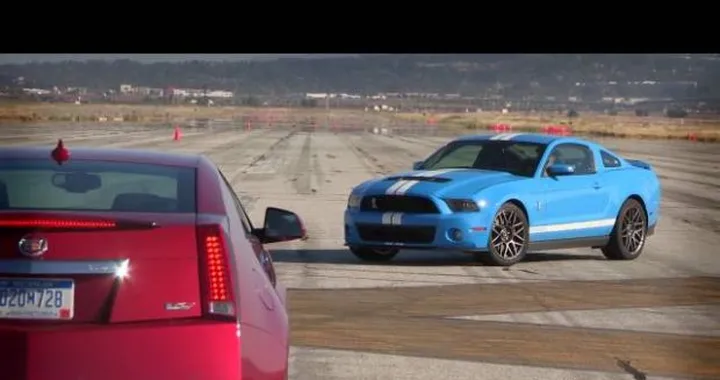 Video: Cadillac CTS-V Coupè VS Shelby GT500