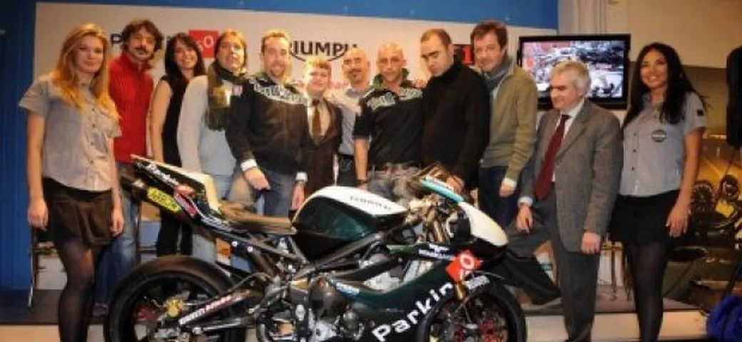 Presentato il Team ParkinGo Triumph BE1 Racing