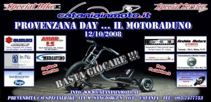 Catania in moto, tutti al Provenzana day