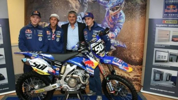 Presentazione team Red Bull Yamaha De Carli 2009