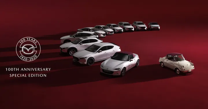 Mazda: la nuova gamma 100th Anniversary Special Edition
