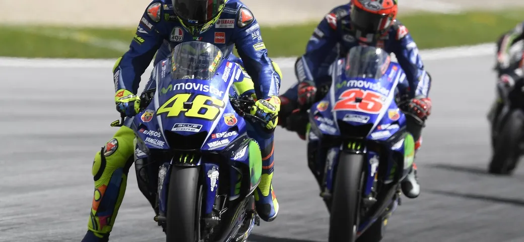 Rossi e Viñales, week end difficile in quel di Zeltweg