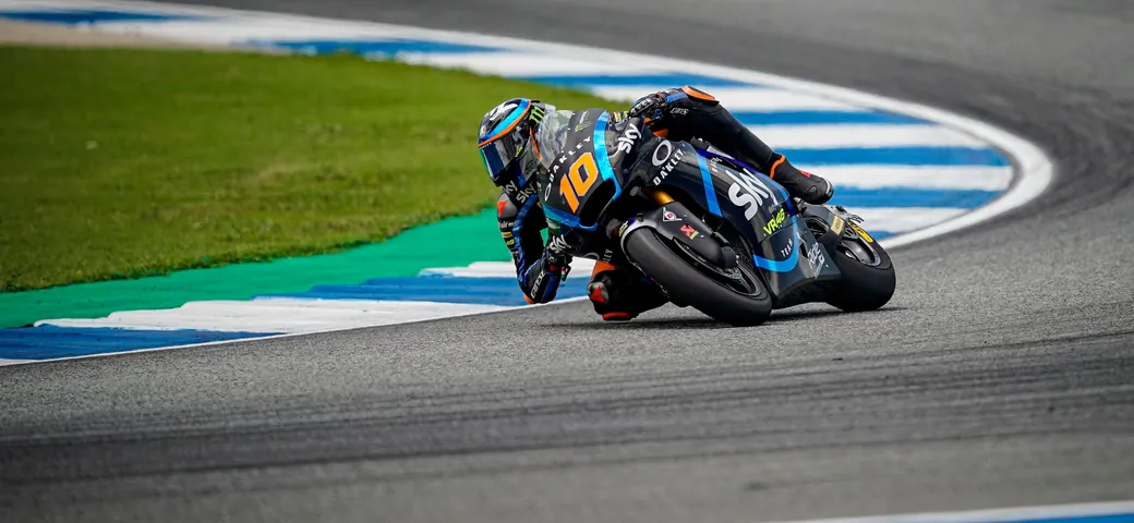 Qualifiche Moto2, Luca Marini davanti a tutti a Motegi