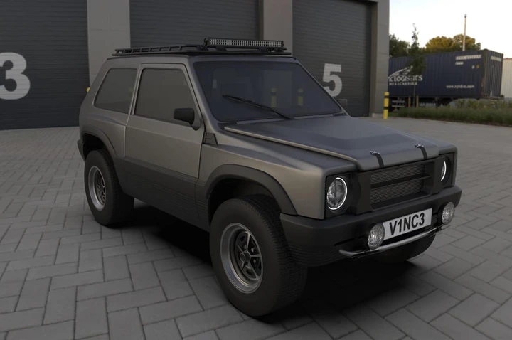Fiat Panda 4x4: il restomod di Inglorious Basterds Cycle