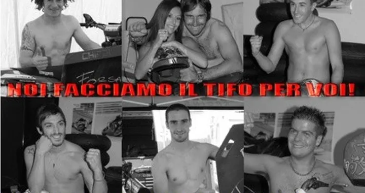 Beneficenza: calendario 2008,  piloti senza veli