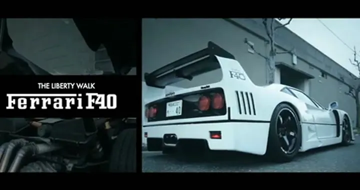 Ferrari F40 Liberty Walk
