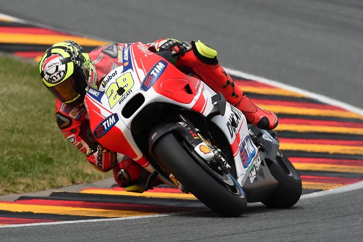 Iannone 5° al Sachsenring: 