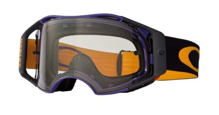 Oakley Airbrake MX, maschera da motocross con lente in Plutonite