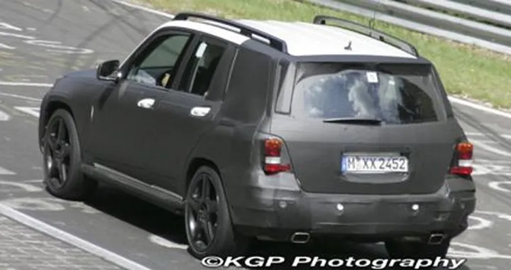 Mercedes GLK al Nurburgring