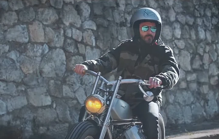 Max Biaggi e Moto Guzzi nel video di Bianca Atzei