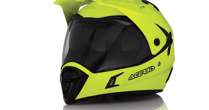 Acerbis, casco Active Fluo: visibile e sicuro