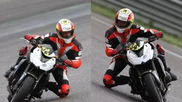 Scatto in Corsa: lui e lei in pista