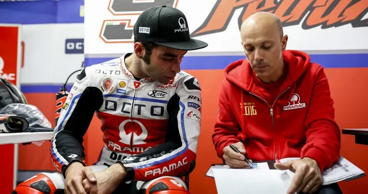 Test MotoGP, Petrucci: "contento di essere competitivo"