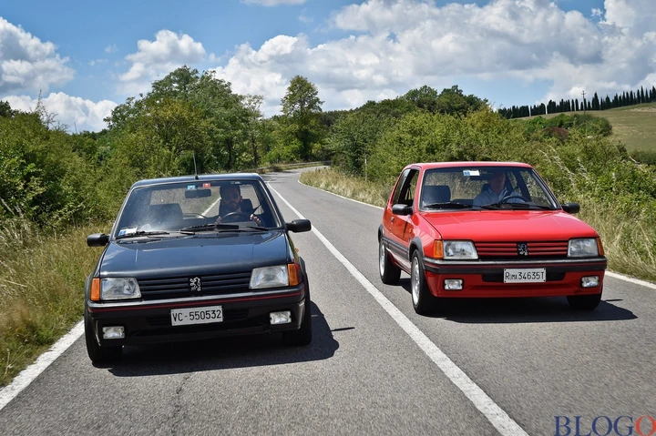 Peugeot 205 GTI e 205 Gutmann i 16V: emozioni dal passato
