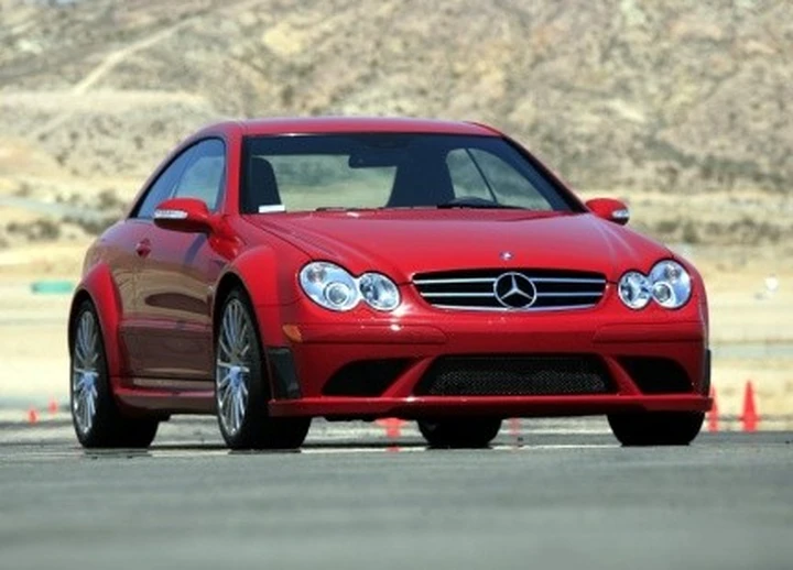 Mercedes CLK 63 AMG Black Series...in rosso !