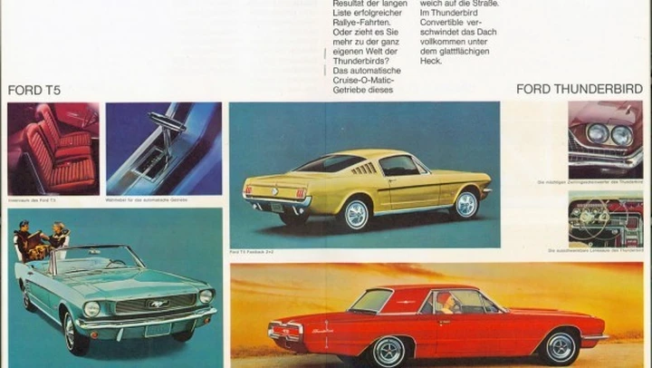 Ford Mustang: in Germania è stata inizialmente venduta come T5