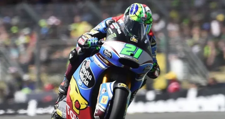 Moto2 Catalunya: Morbidelli 1° con caduta nel Day-1