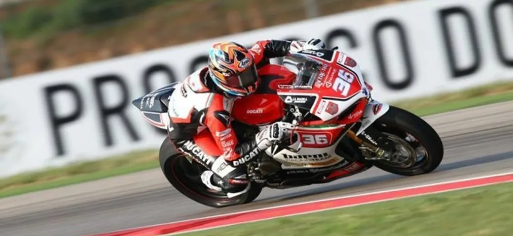 Superstock 1000 Aragon 2014: prima vittoria per Mercado su Ducati, 2° Savadori
