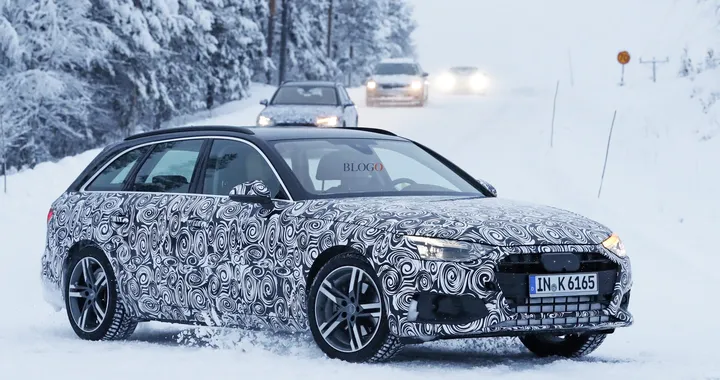 Audi A4 Avant: foto spia del restyling