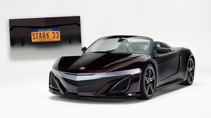 All'asta la supercar di Iron Man: la targa dice tutto