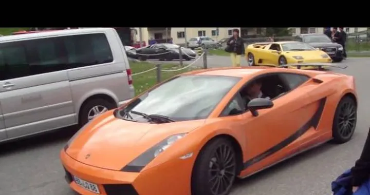 Lamborghini: i video del raduno a St. Moritz