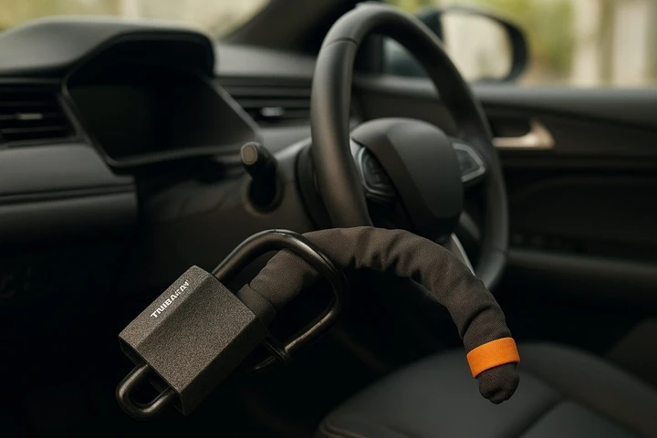 Bloccasterzo Tevlaphee in offerta: sicurezza pratica a meno di 40 euro su Amazon