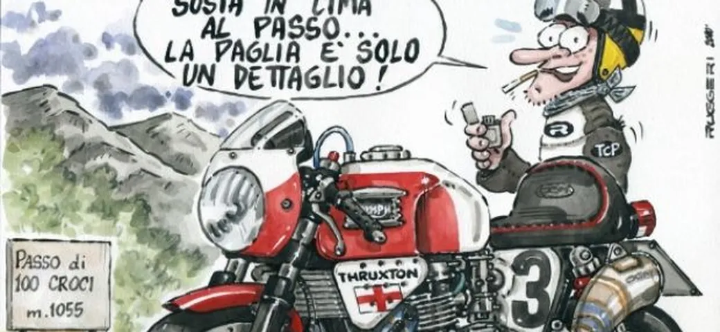 In cima al passo