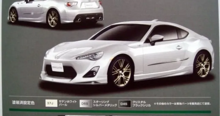Toyota FT-86: anticipata su internet la brochure ufficiale