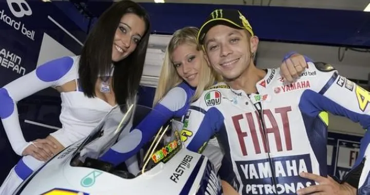 Valentino Rossi in sella alla Ducati già dai test di Valencia
