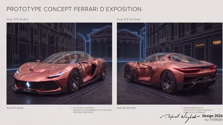 Ferrari Sole, la supercar ideale che sembra voler sfidare la nuova Luce