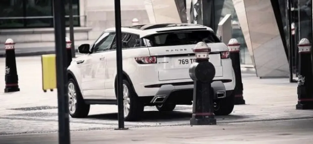 Range Rover Evoque: le foto spia del posteriore