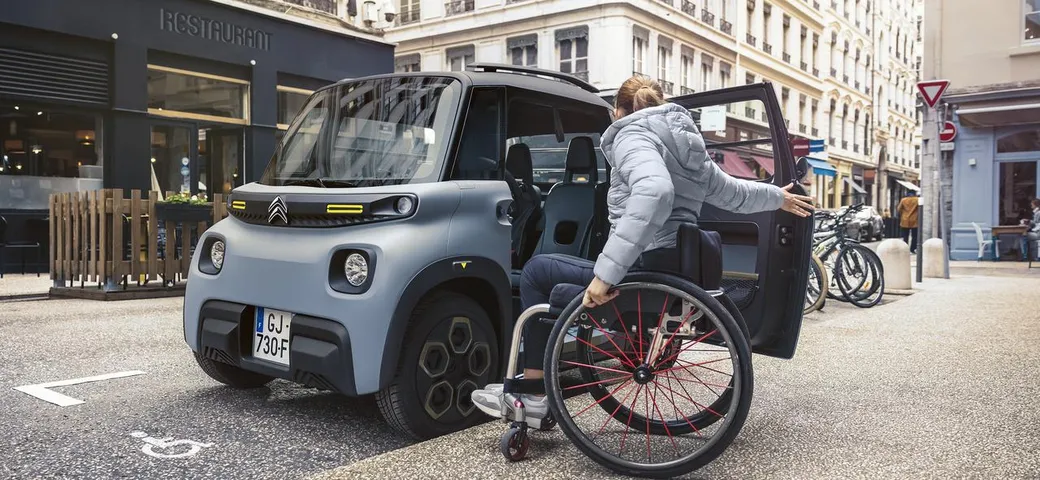 Citroën Ami for All potrà essere guidata anche dalle persone con disabilità motorie [FOTO]
