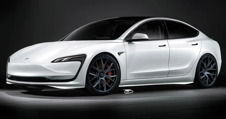 Tesla Model 3 si prepara a un grande restyling nel 2023 [RENDER]