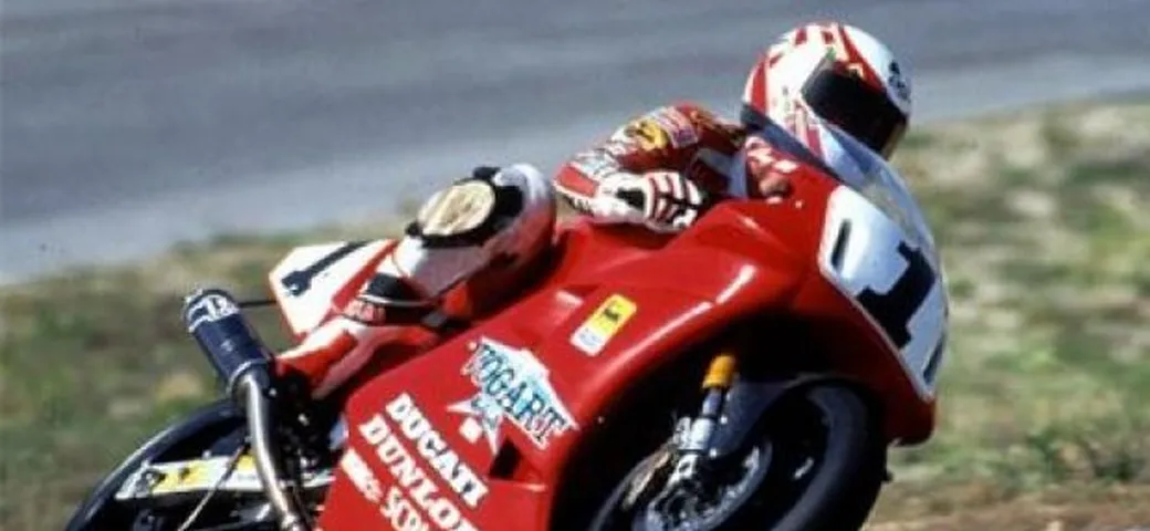 Con Ducati a scuola di guida da Doug Polen, campione Superbike 1991, 1992