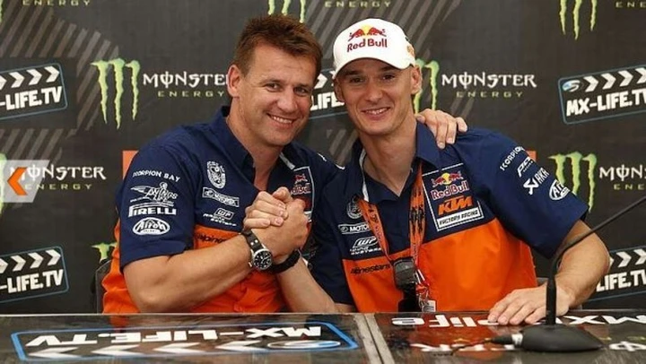 Stefan Everts con KTM per altri 3 anni