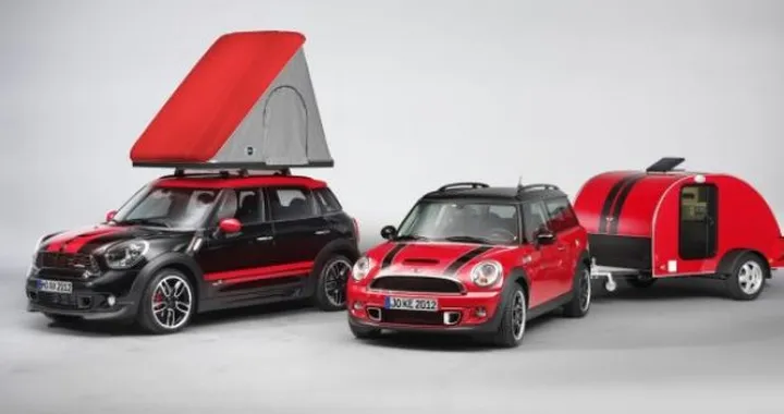 Mini: debuttano la tenda Cowley ed il caravan Swindon